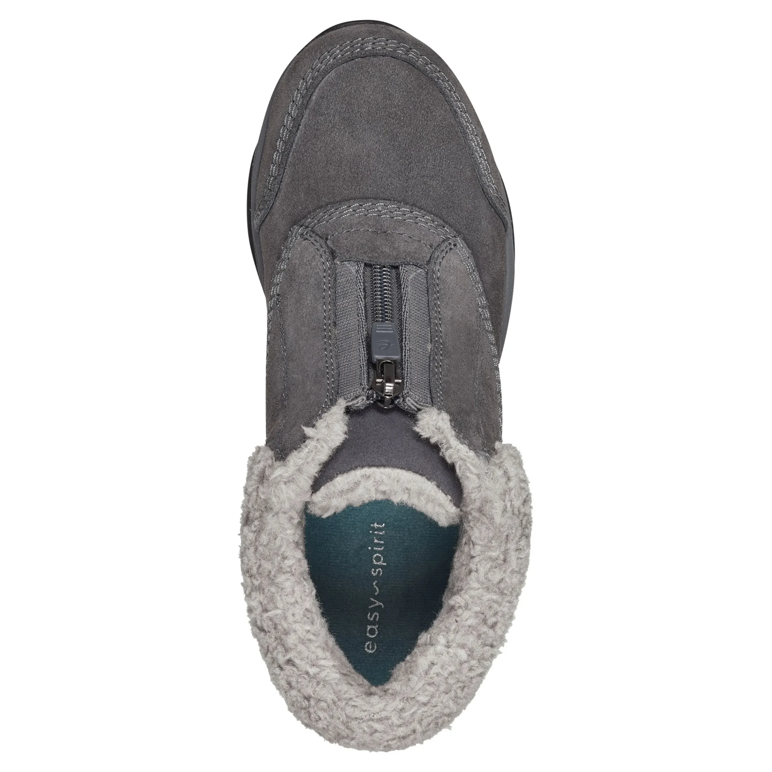 Outlet Easy Spirit Exclaim Cold Weather Booties GreySuede