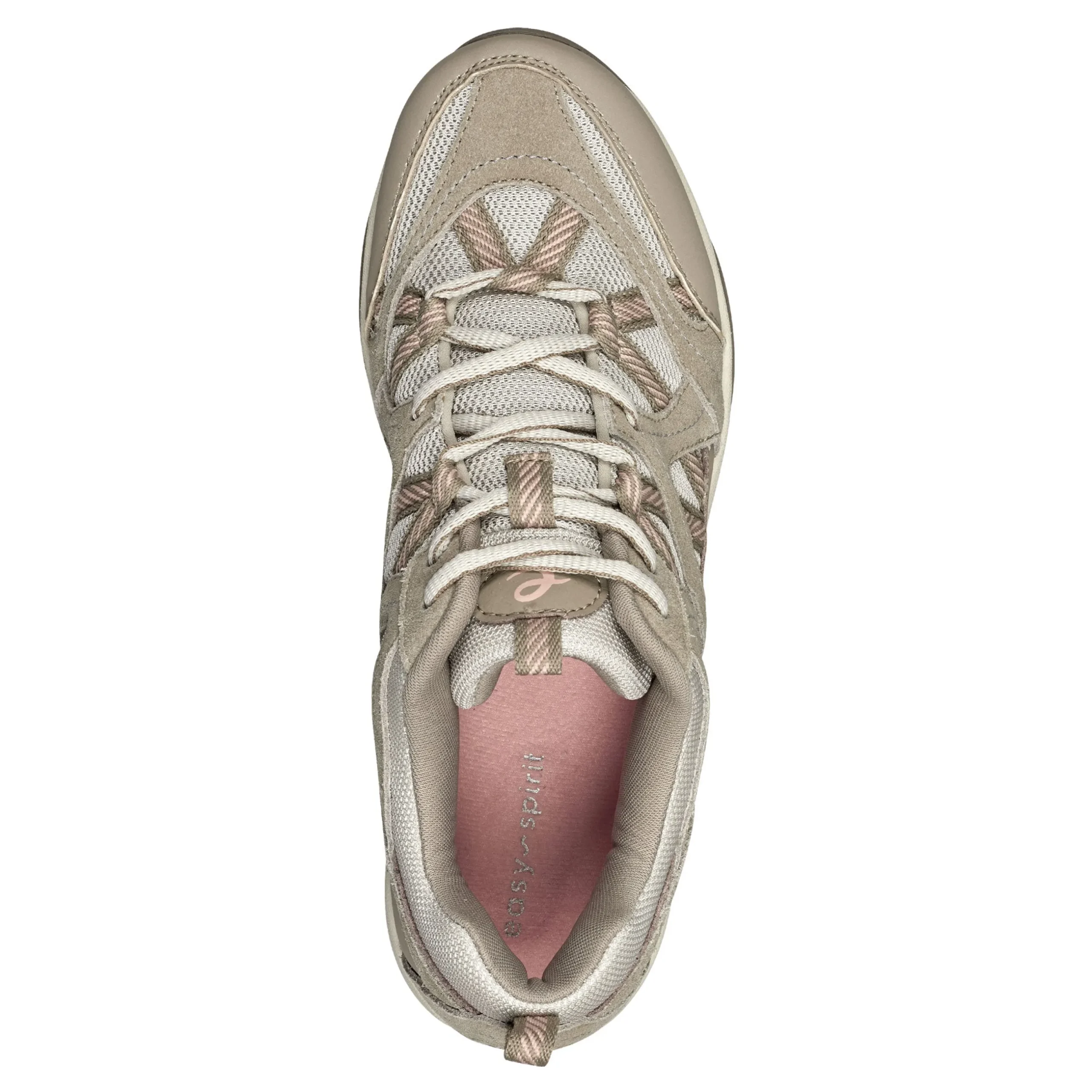 Sale Easy Spirit Exploremap Walking Shoes TaupeMulti