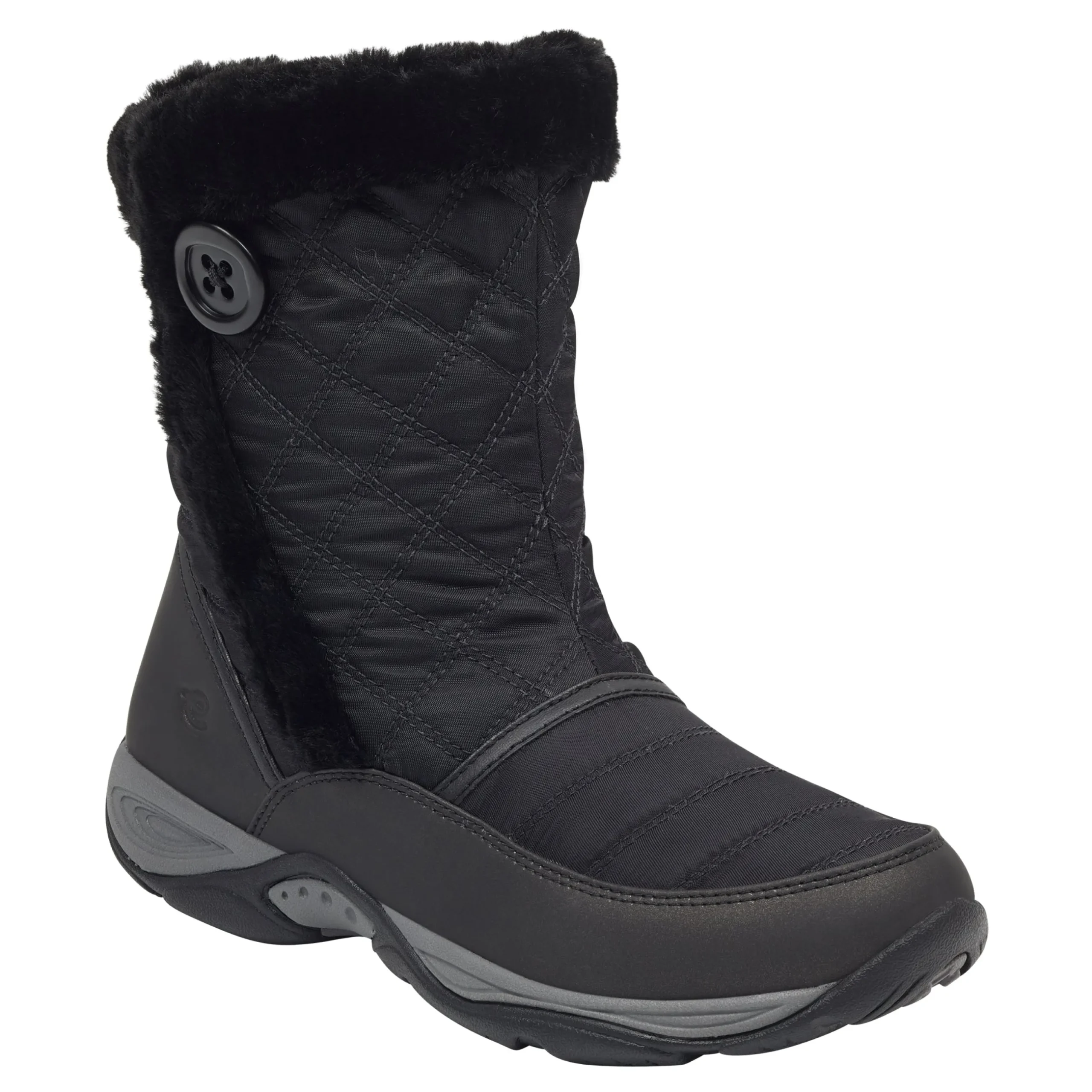 Best Easy Spirit Exposure Cold Weather Boots BlackNylon