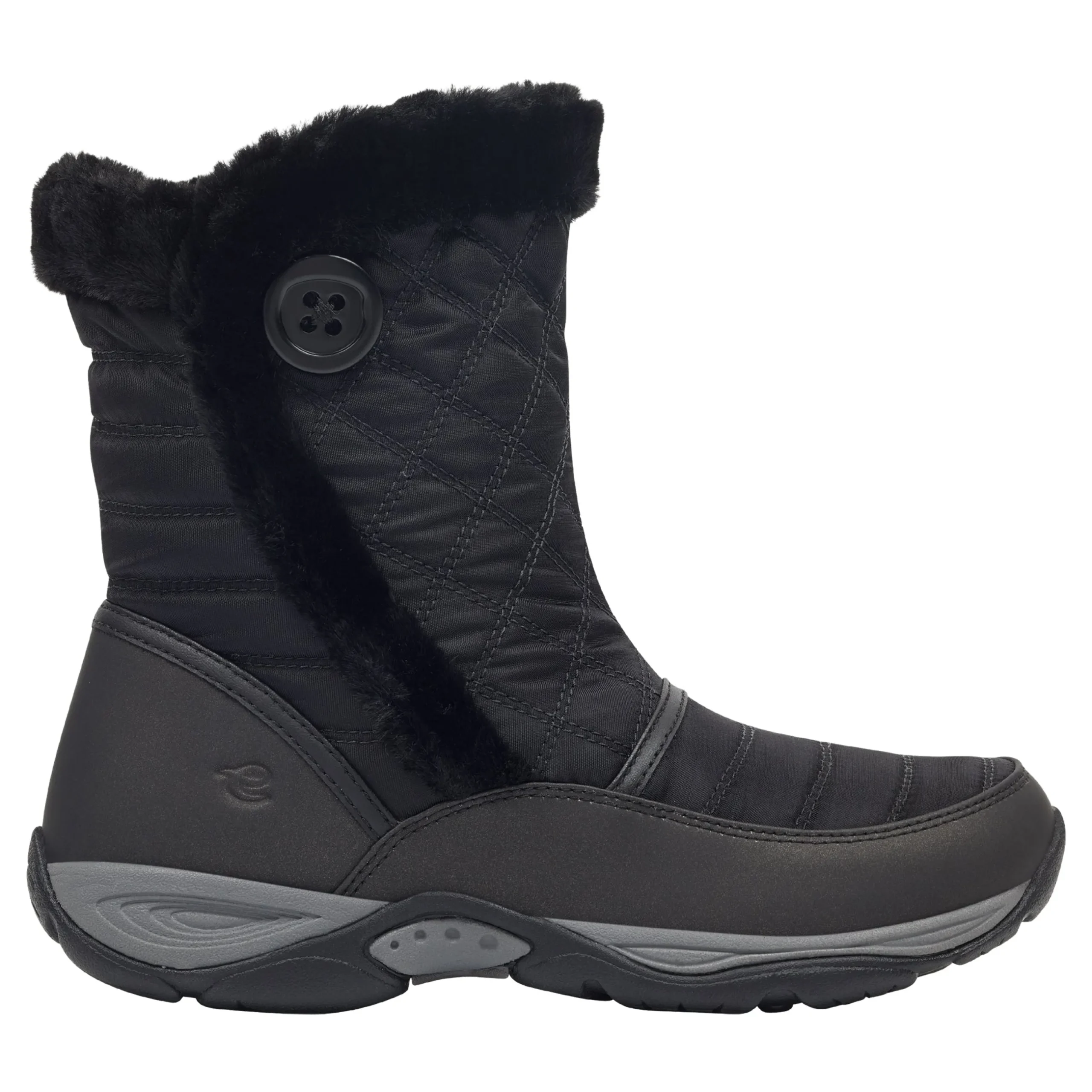 Best Easy Spirit Exposure Cold Weather Boots BlackNylon