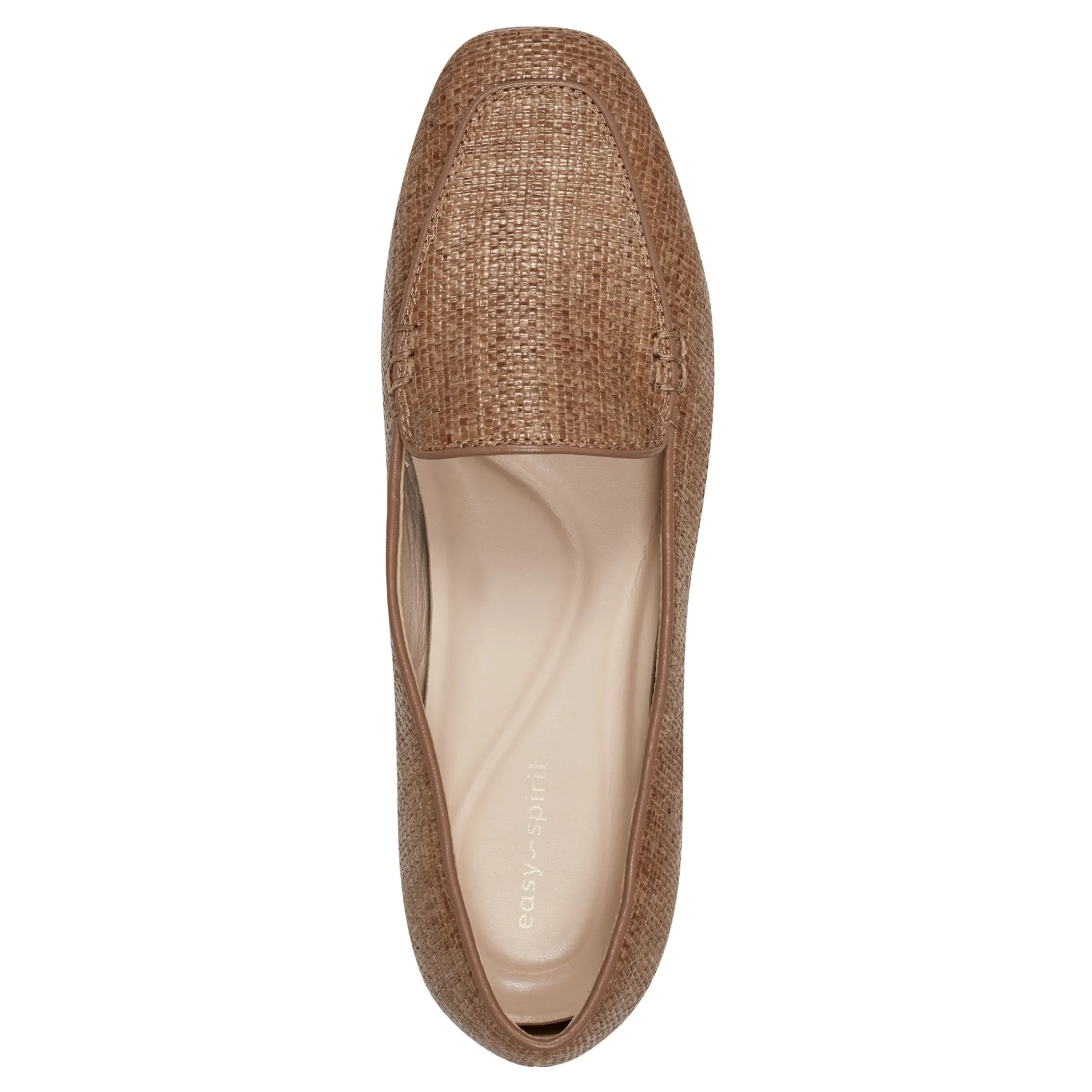 Sale Easy Spirit Galla Casual Loafers TanRaffia