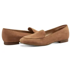 Discount Easy Spirit Galla Casual Loafers BrownLeather