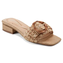 New Easy Spirit Gatlin Slide Sandals NaturalRaffia