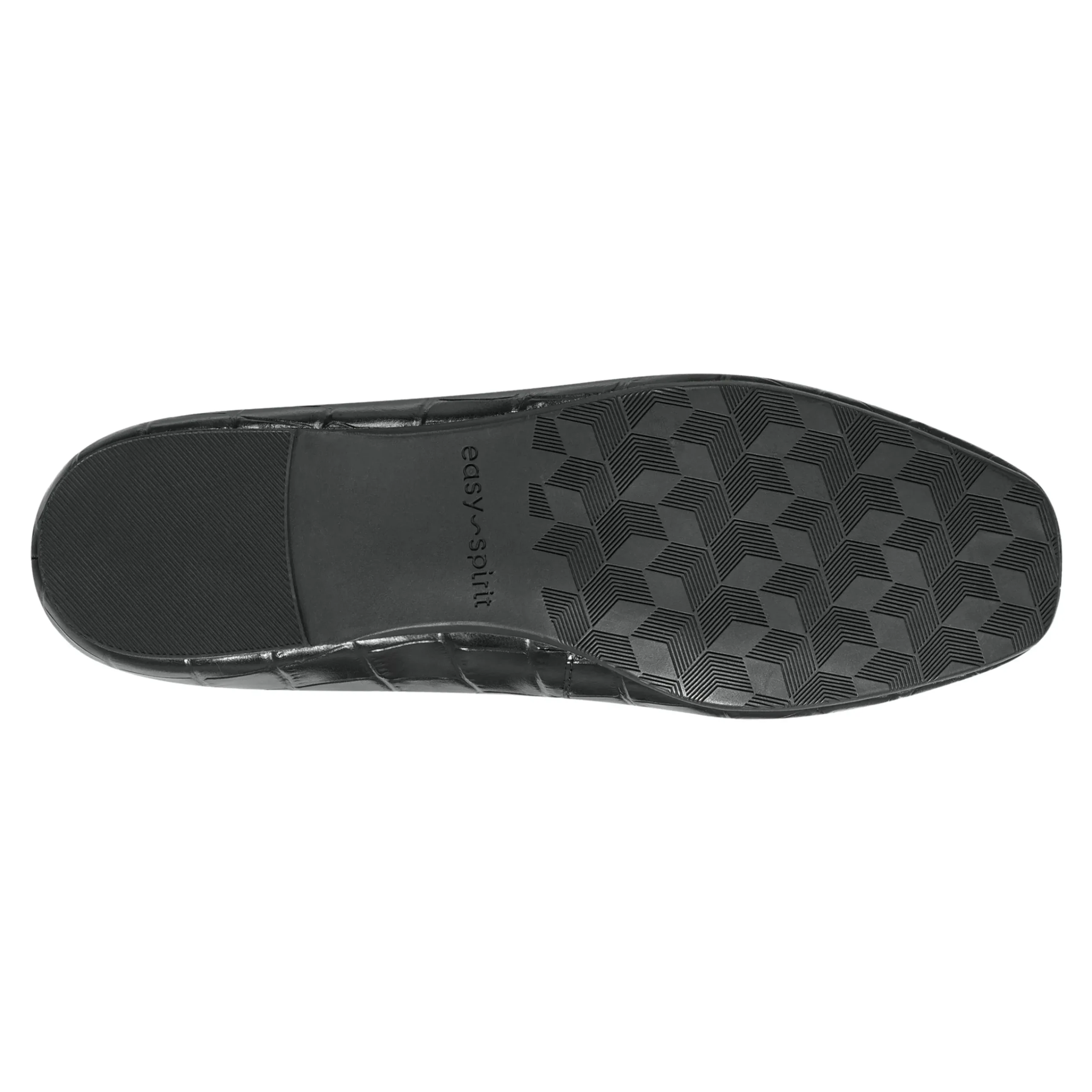 Outlet Easy Spirit Giselle Casual Loafers BlackCrocoPrint