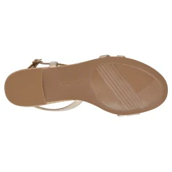 Clearance Easy Spirit Glenni Block Heel Sandals NaturalRaffia