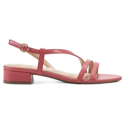Online Easy Spirit Glenni Block Heel Sandals MediumPinkLeather