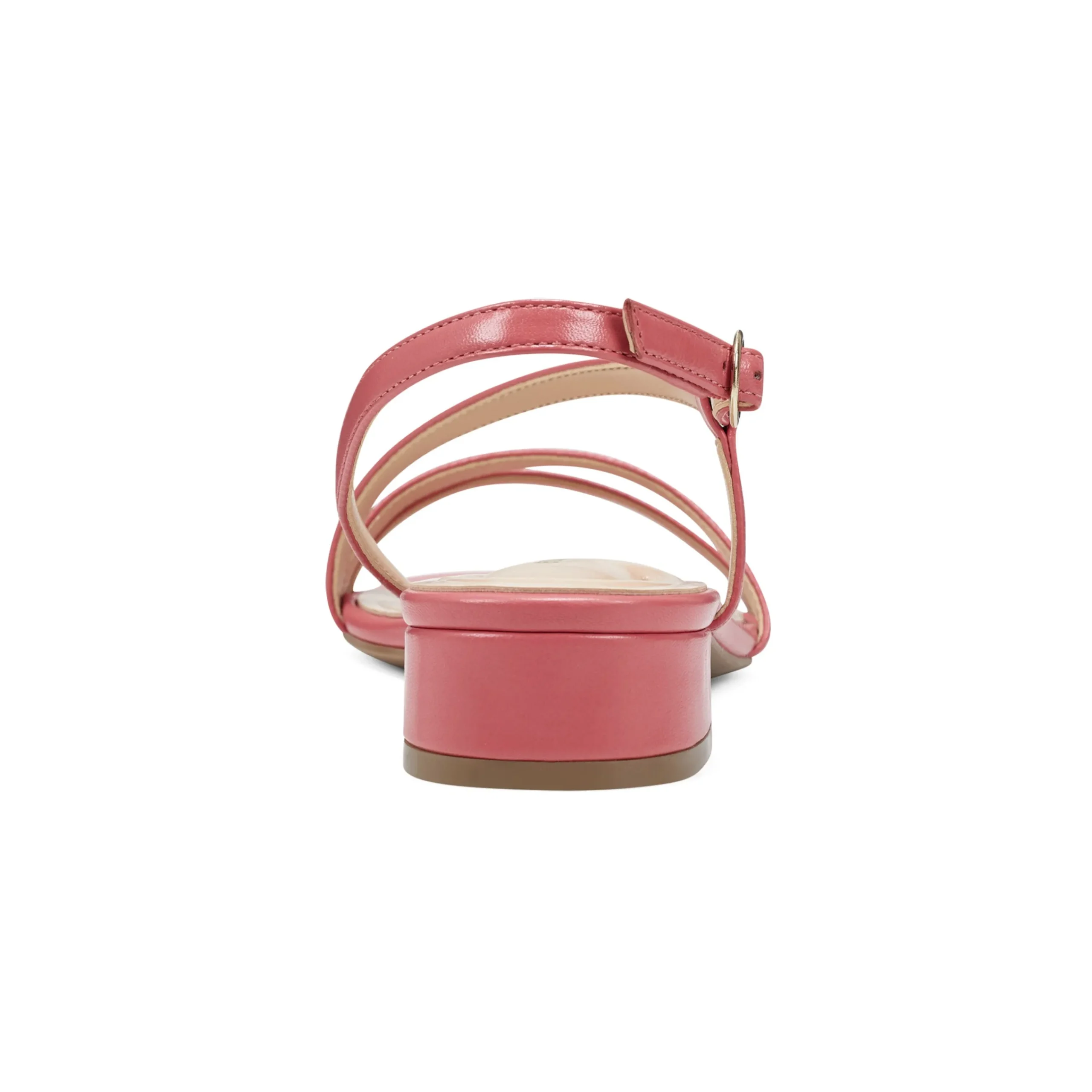 Online Easy Spirit Glenni Block Heel Sandals MediumPinkLeather