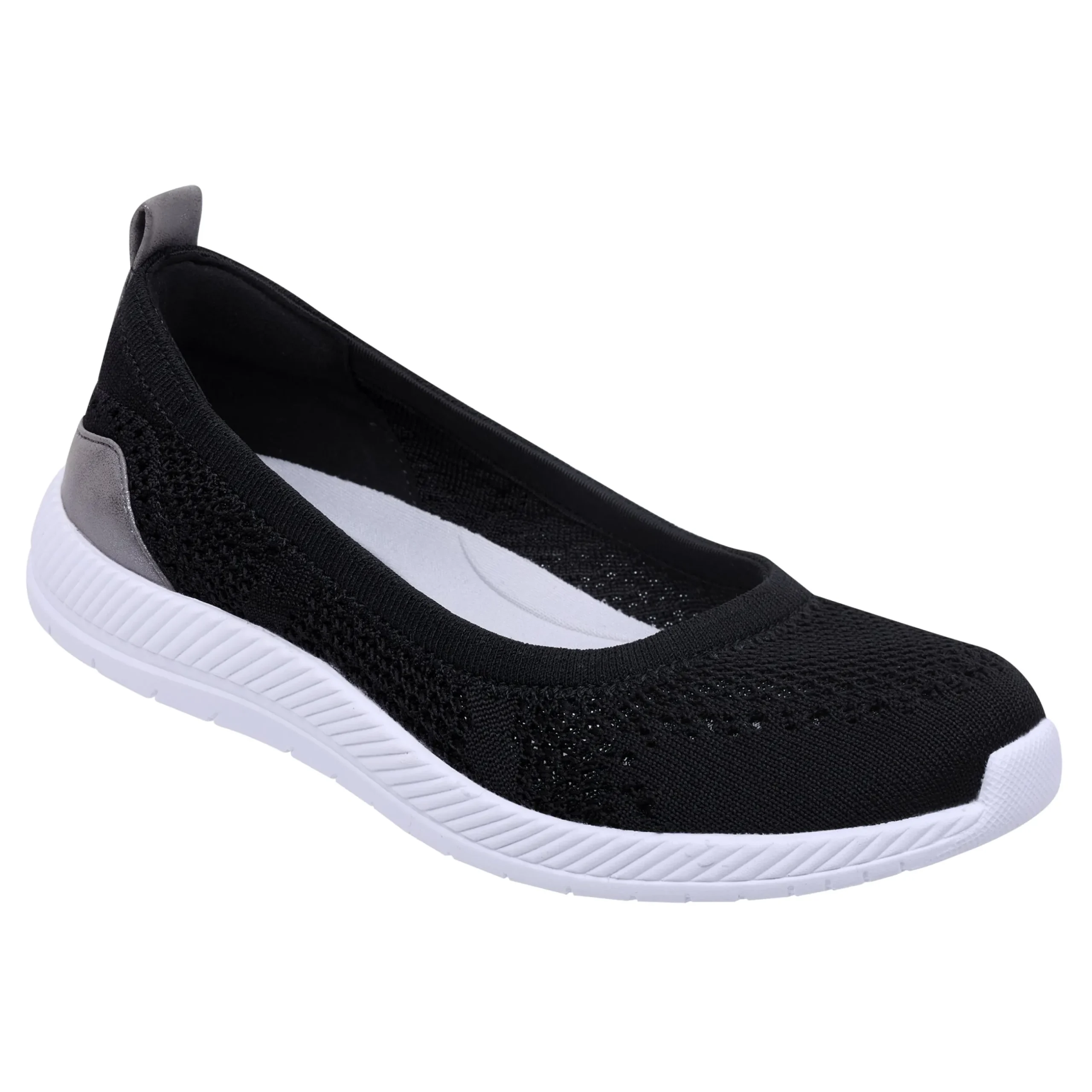 Online Easy Spirit Glitz Walking Shoes BlackKnit