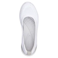 Clearance Easy Spirit Glitz Walking Shoes WhiteKnit