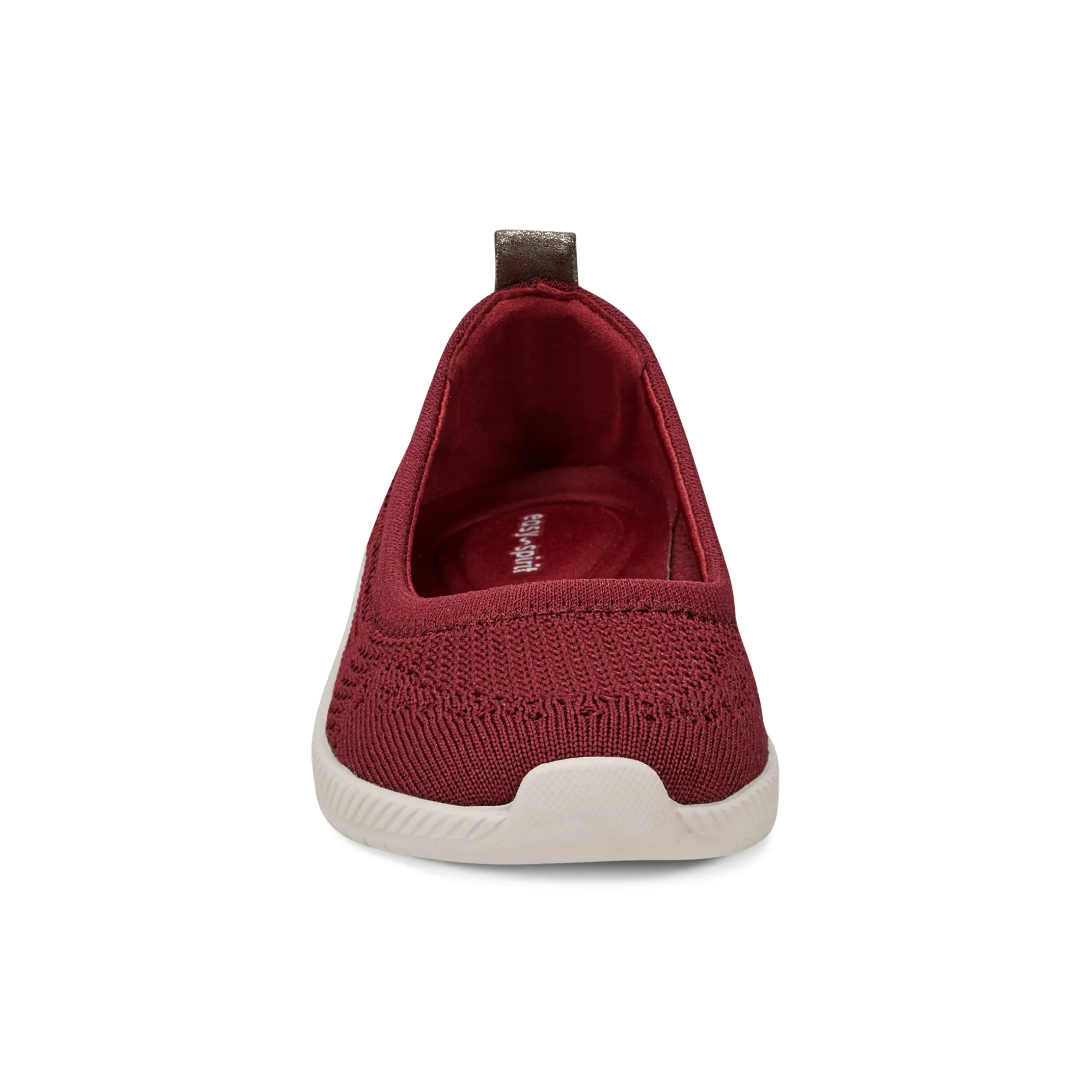 Outlet Easy Spirit Glitz Walking Shoes DarkRedKnit
