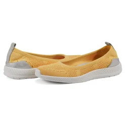New Easy Spirit Glitz Walking Shoes YellowKnit