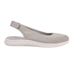Sale Easy Spirit Gracee Slingback Walking Shoes LightGreyKnit