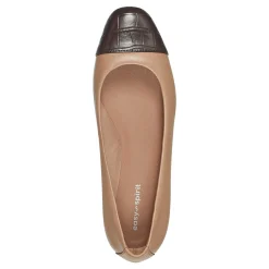 Best Easy Spirit Gracey Wedge Heels TanLeatherMulti