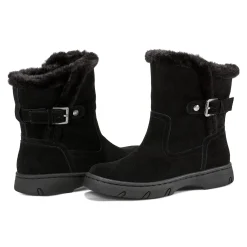 Online Easy Spirit Graye Cold Weather Booties BlackSuede