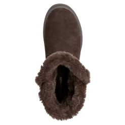 Best Easy Spirit Graye Cold Weather Booties DarkBrownSuede