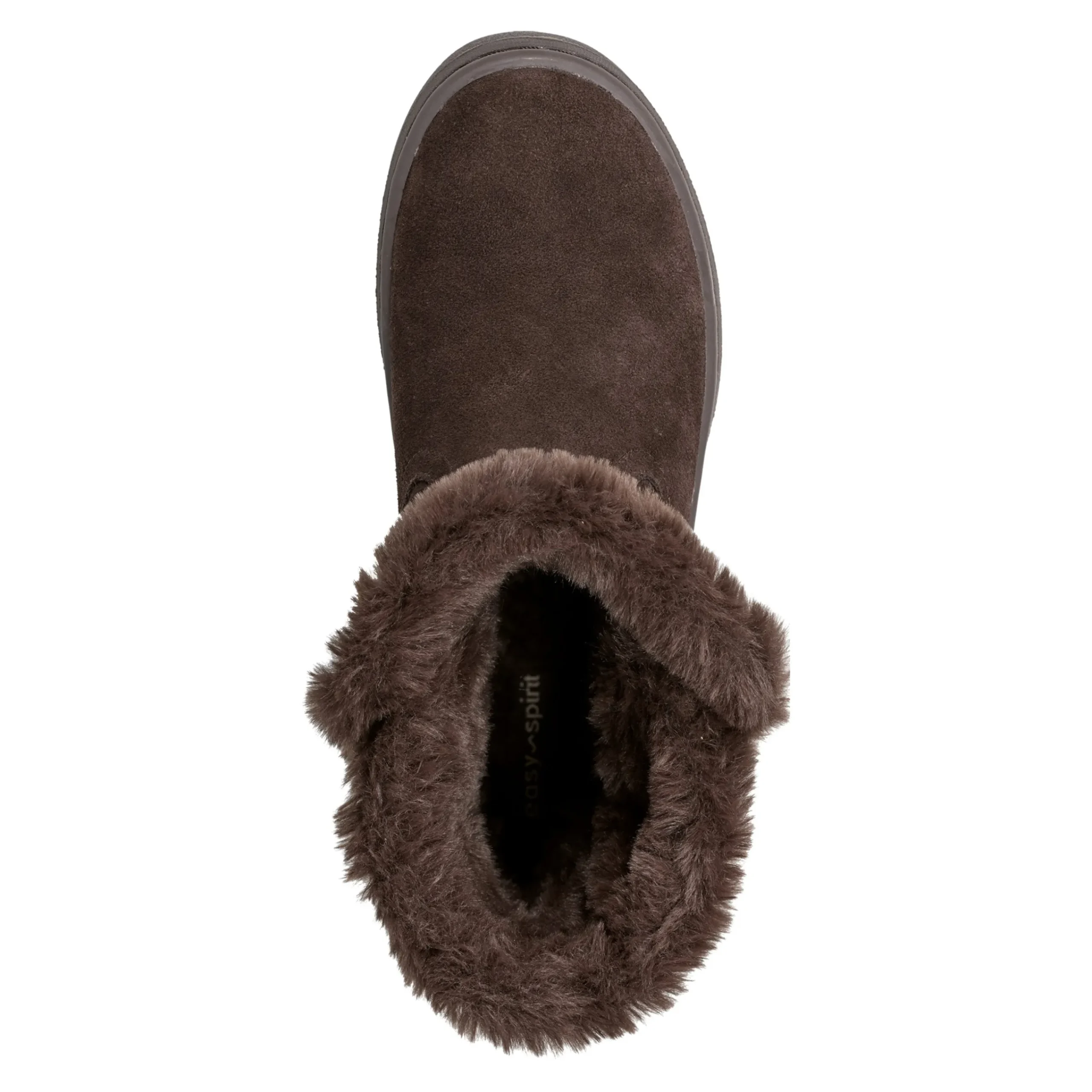 Best Easy Spirit Graye Cold Weather Booties DarkBrownSuede