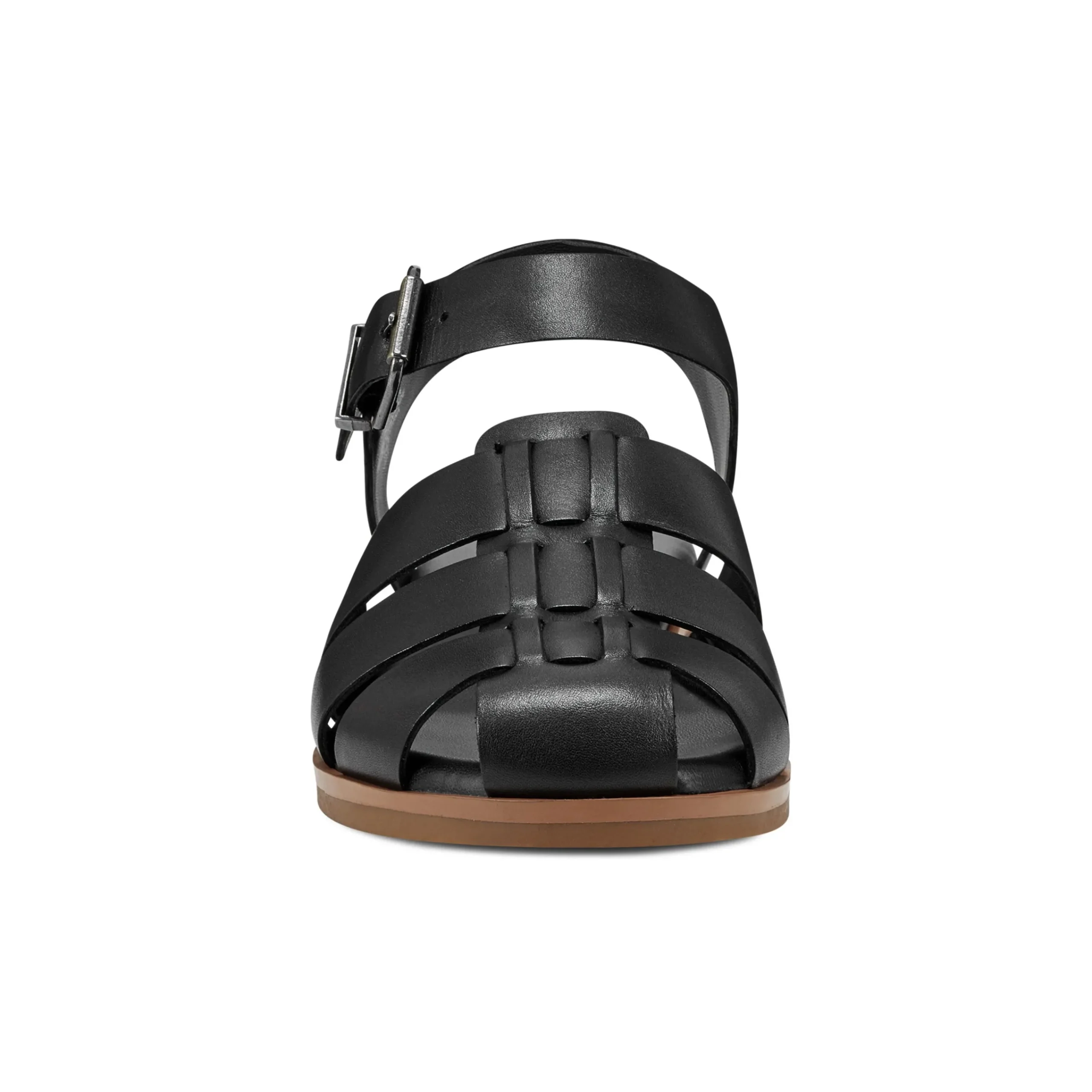 Best Easy Spirit Gretty Fisherman Sandals BlackLeather