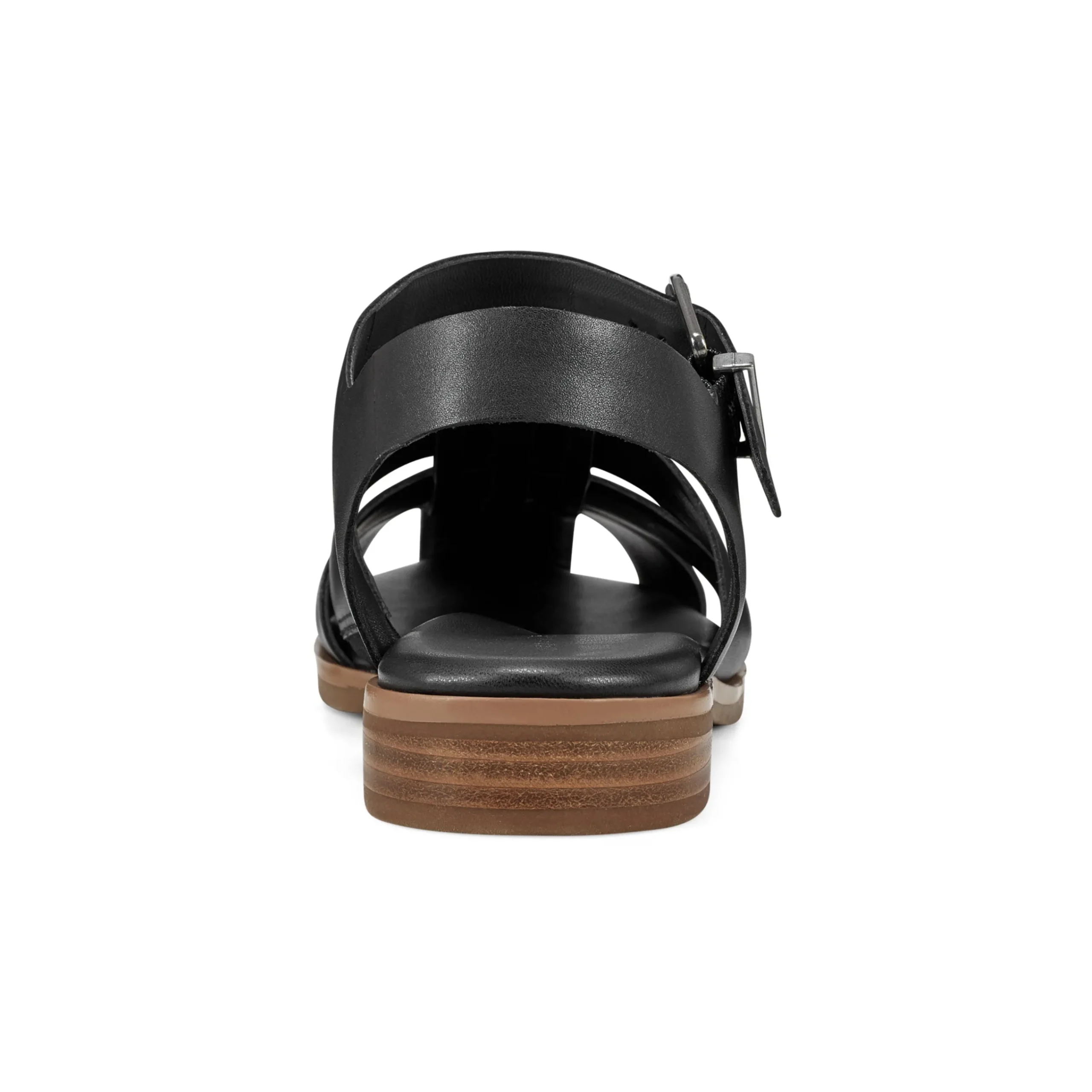Best Easy Spirit Gretty Fisherman Sandals BlackLeather