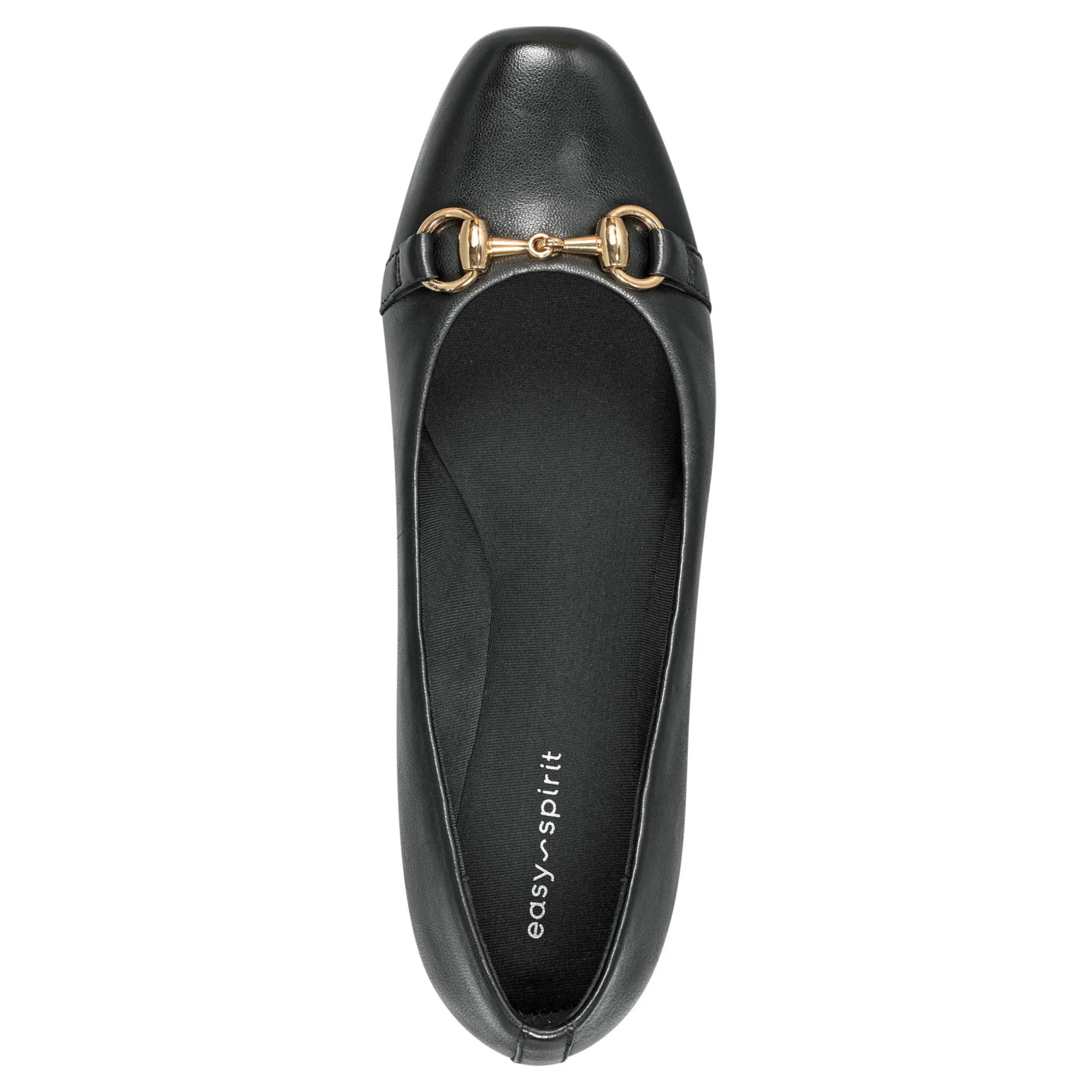 Hot Easy Spirit Guliana Wedge Heels BlackLeather