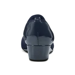 Clearance Easy Spirit Gwenyth Slip On Wedges Navy
