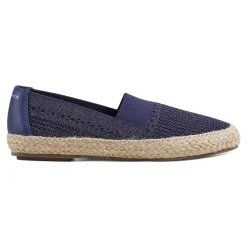 Online Easy Spirit Hassie Slip On Casual Espadrilles NavyMetallic
