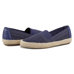 Online Easy Spirit Hassie Slip On Casual Espadrilles NavyMetallic