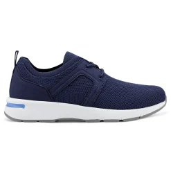 Discount Easy Spirit Hellen Walking Shoes Navy