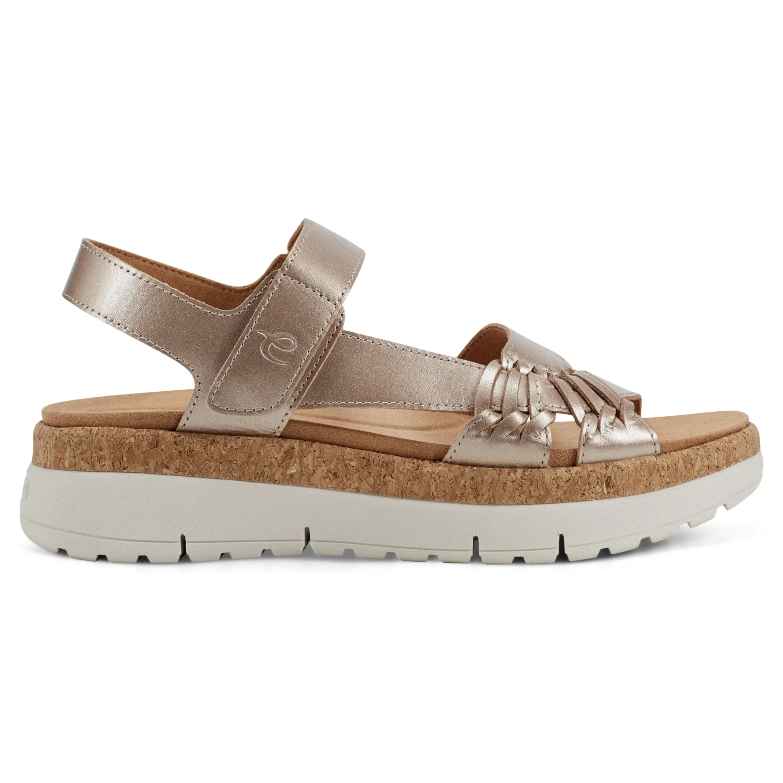 Clearance Easy Spirit Ilena Platform Sandals Gold