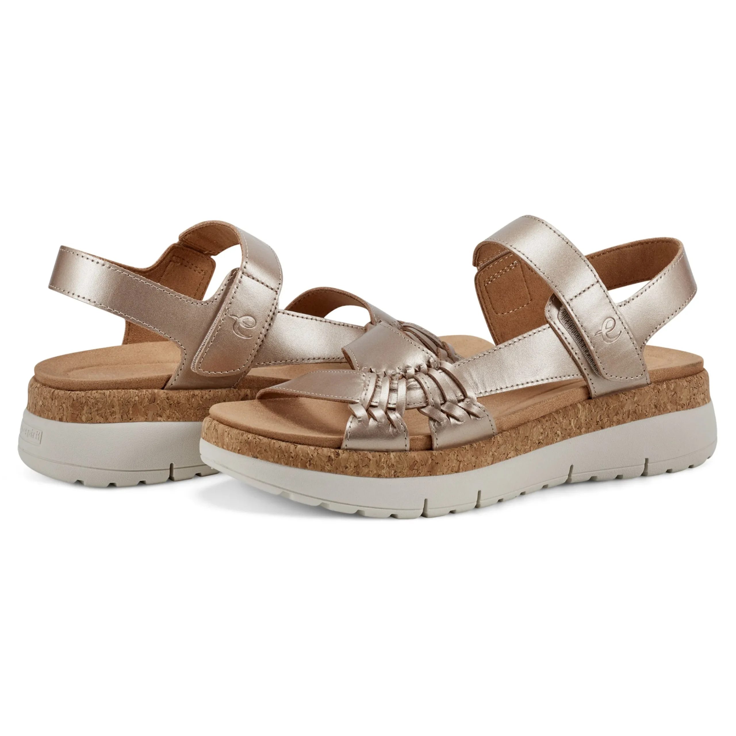 Clearance Easy Spirit Ilena Platform Sandals Gold