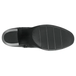 Sale Easy Spirit Imani Block Heel Boots BlackLeather