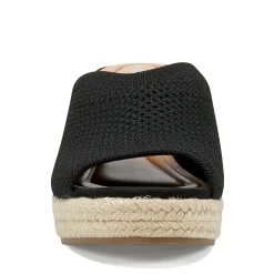 Hot Easy Spirit Jalen Espadrille Wedge Sandals Black