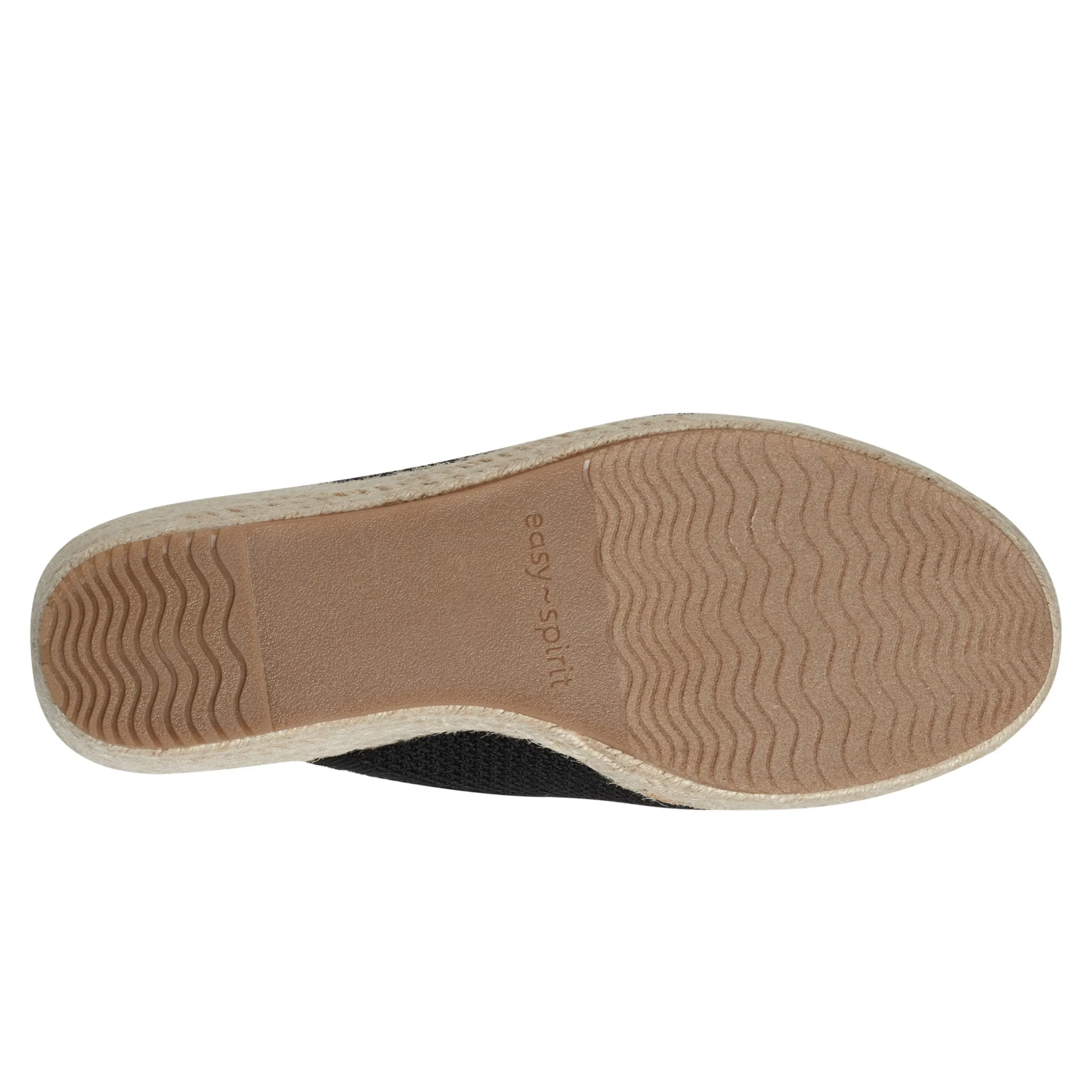 Hot Easy Spirit Jalen Espadrille Wedge Sandals Black