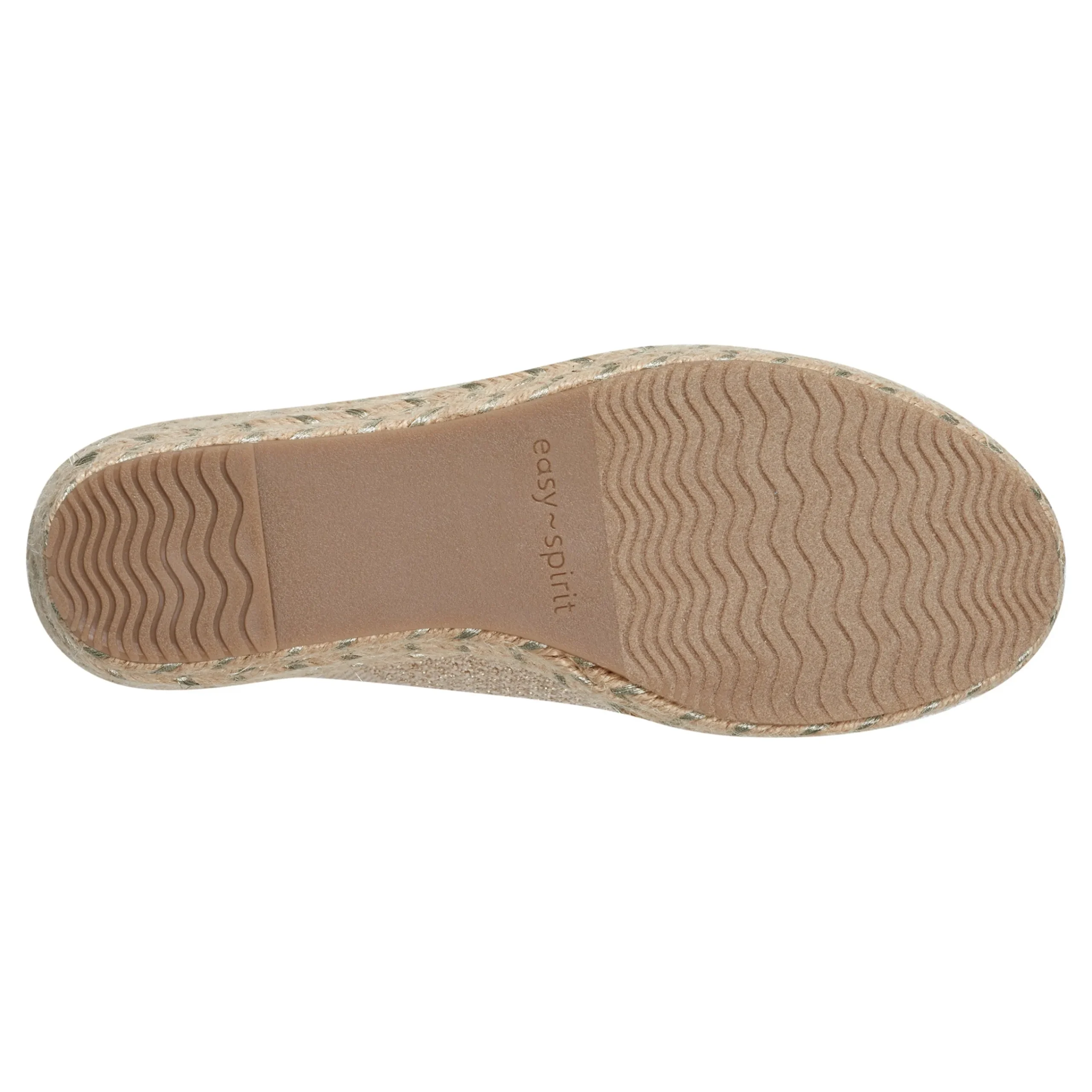 Discount Easy Spirit Jalen Espadrille Wedge Sandals Natural