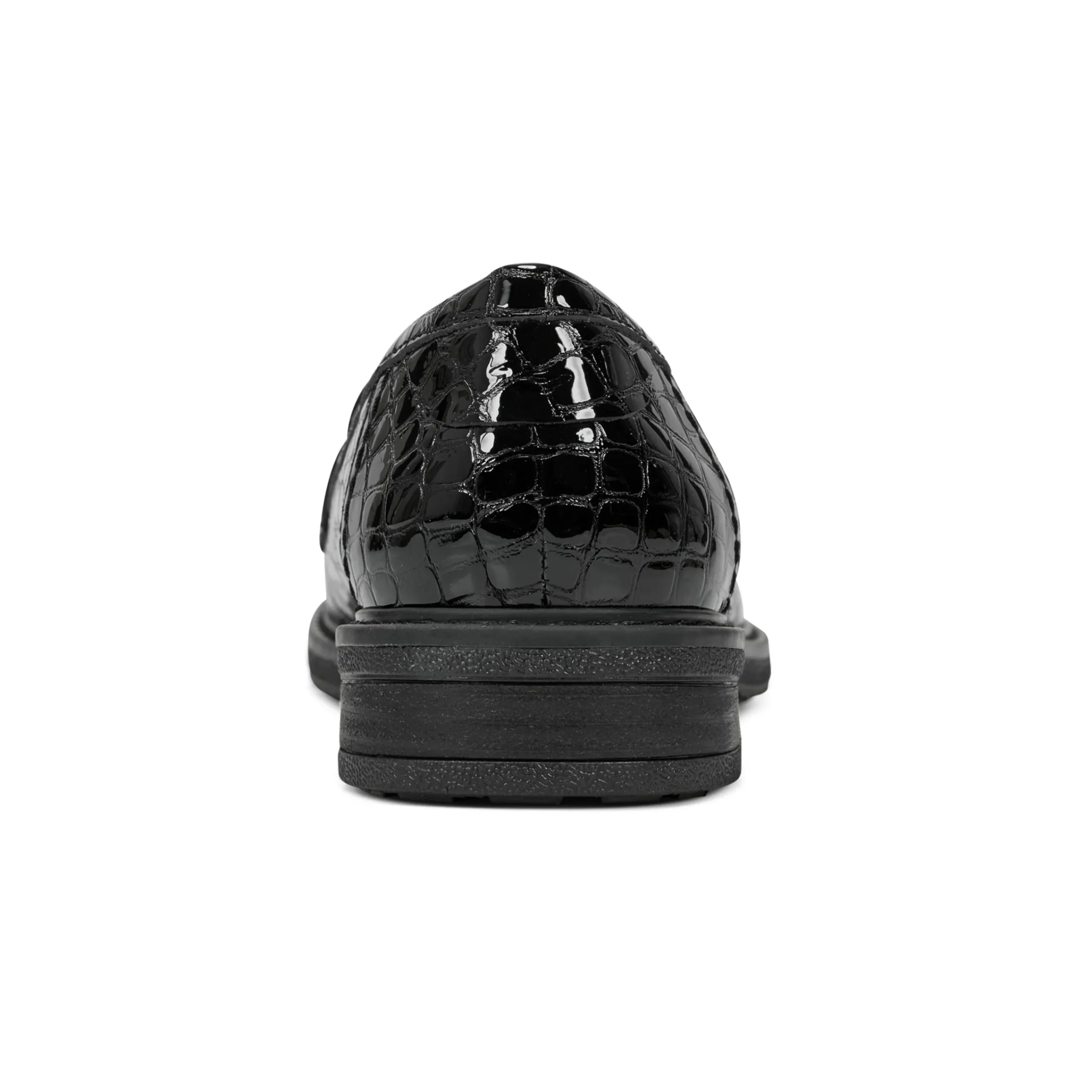 Discount Easy Spirit Janelle Casual Loafers BlackLeatherCroco