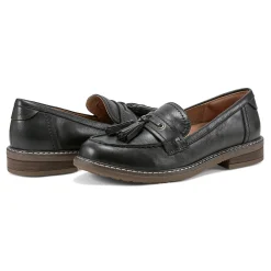 Online Easy Spirit Janelle Casual Loafers BlackLeather