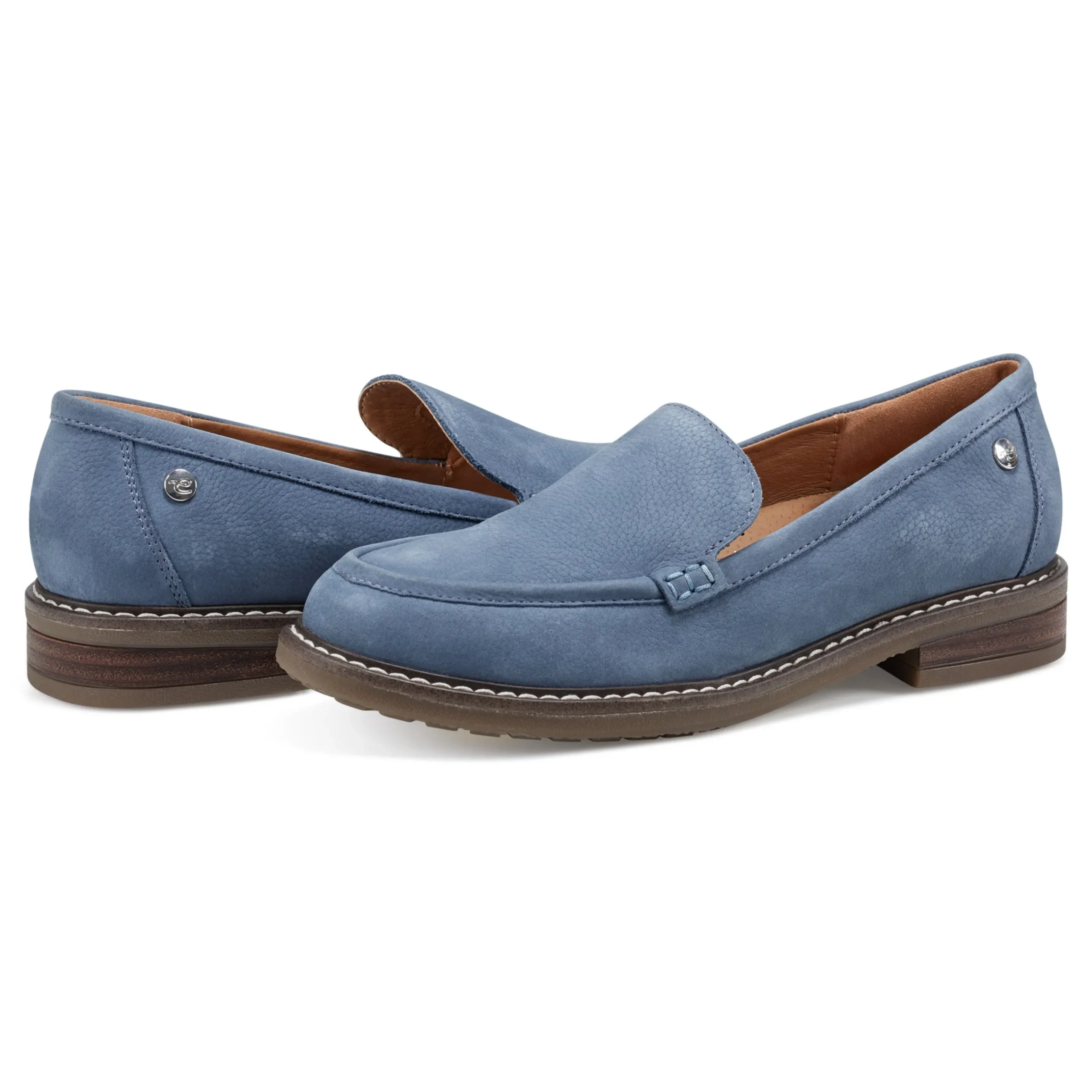 Easy Spirit Jaylin Casual Loafers MediumBlueLeather