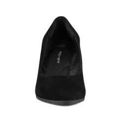 Hot Easy Spirit Jinger Dress Wedges BlackSuede