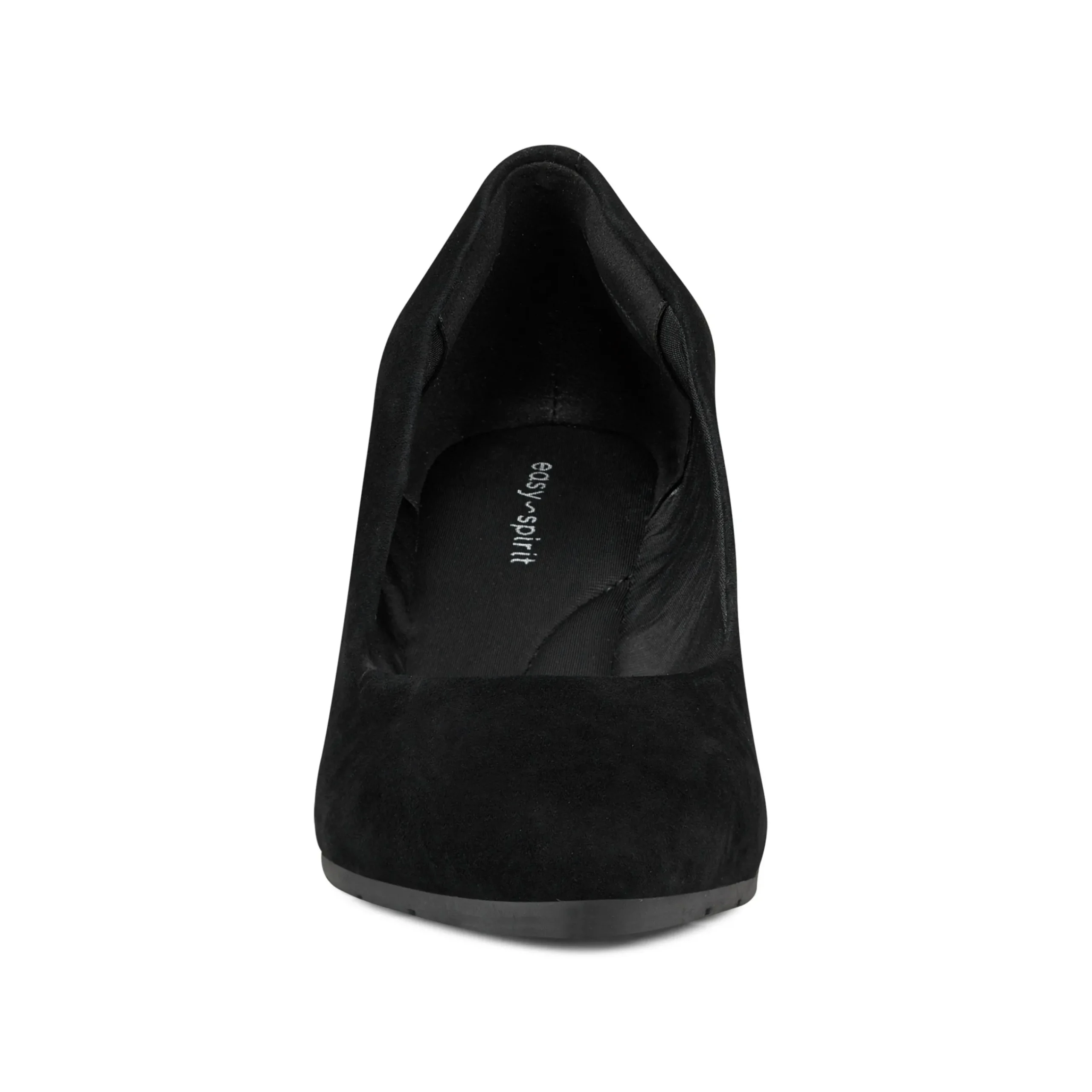 Hot Easy Spirit Jinger Dress Wedges BlackSuede