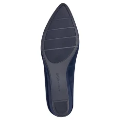 Clearance Easy Spirit Jinger Dress Wedges NavySuede