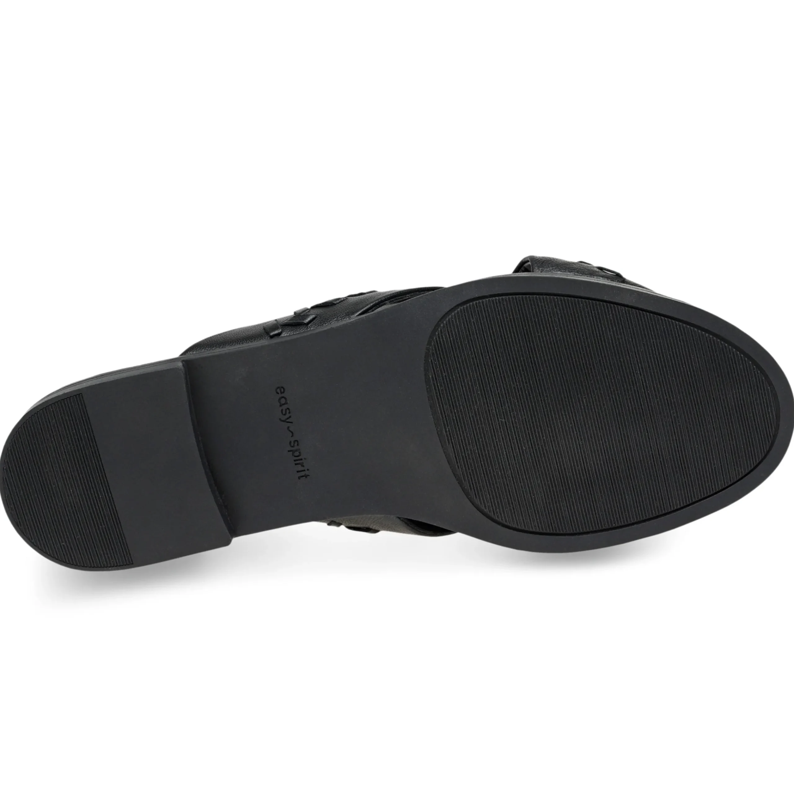 Best Easy Spirit Joella Slide Sandals BlackLeather