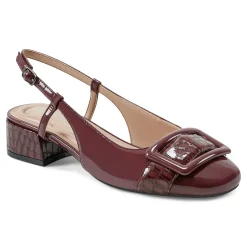 Easy Spirit Jola Slingback Pumps RedPatentLeather