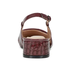 Easy Spirit Jola Slingback Pumps RedPatentLeather