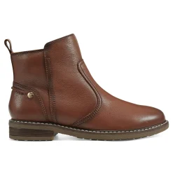 Hot Easy Spirit Juna Casual Booties BrownLeather