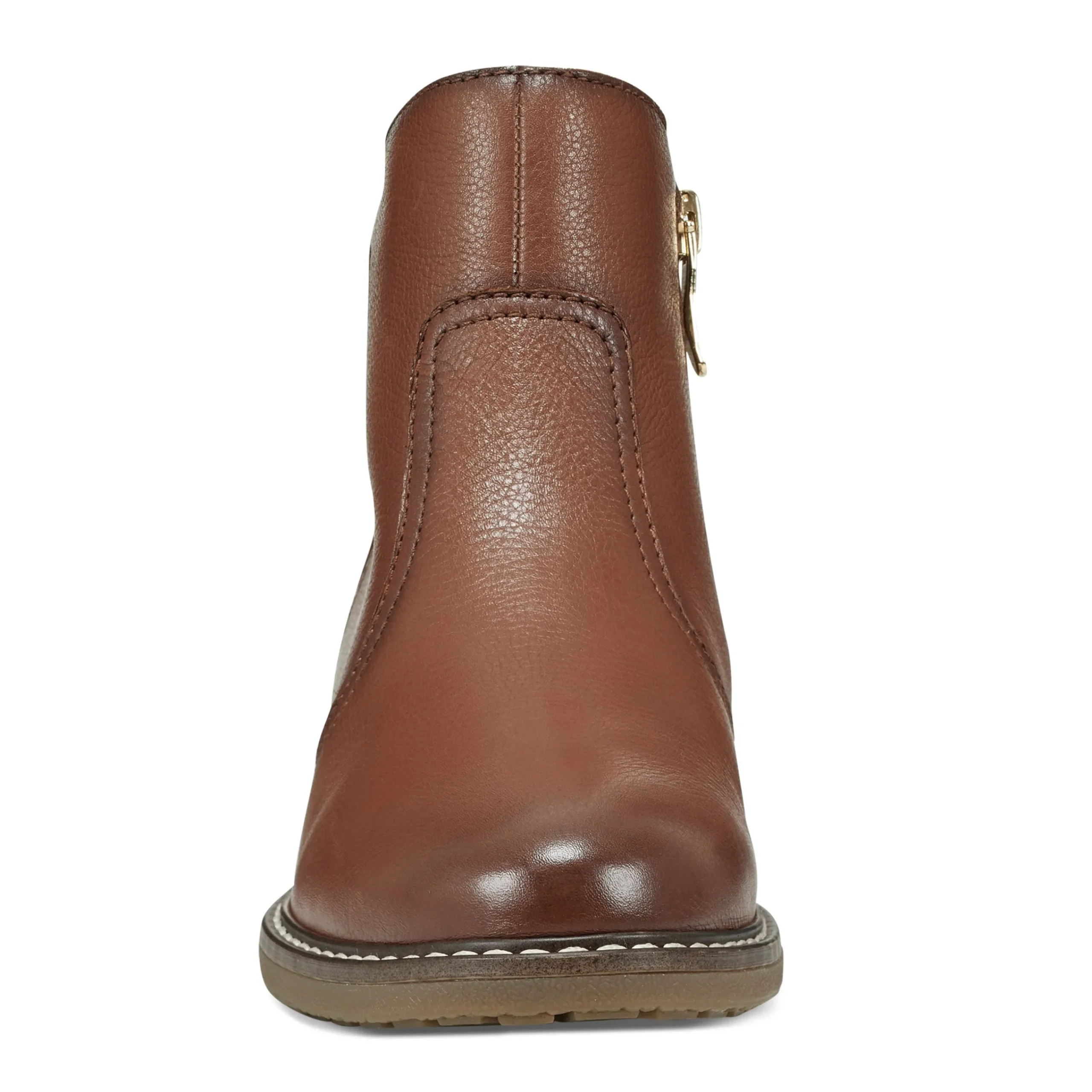 Hot Easy Spirit Juna Casual Booties BrownLeather