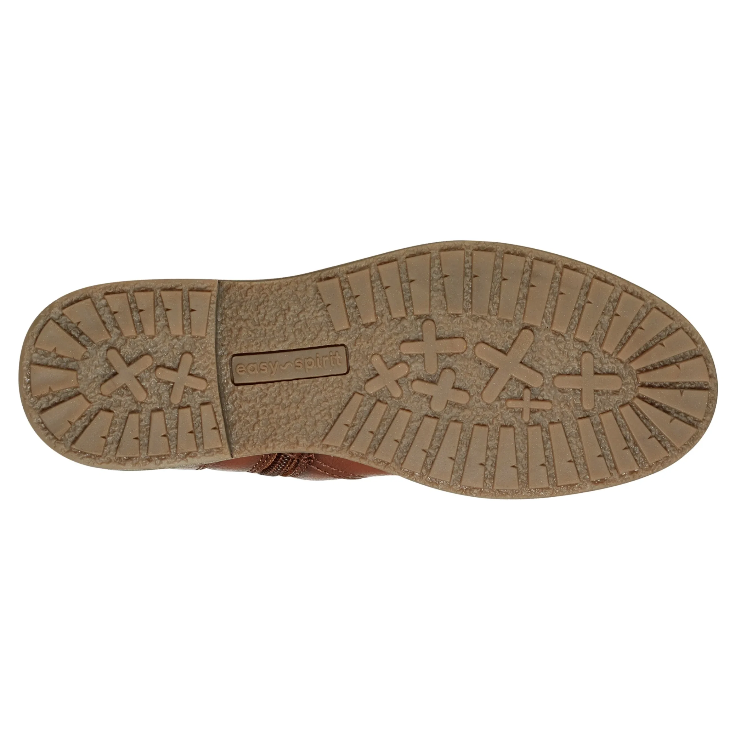 Hot Easy Spirit Juna Casual Booties BrownLeather
