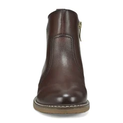 Best Easy Spirit Juna Casual Booties BrownLeather