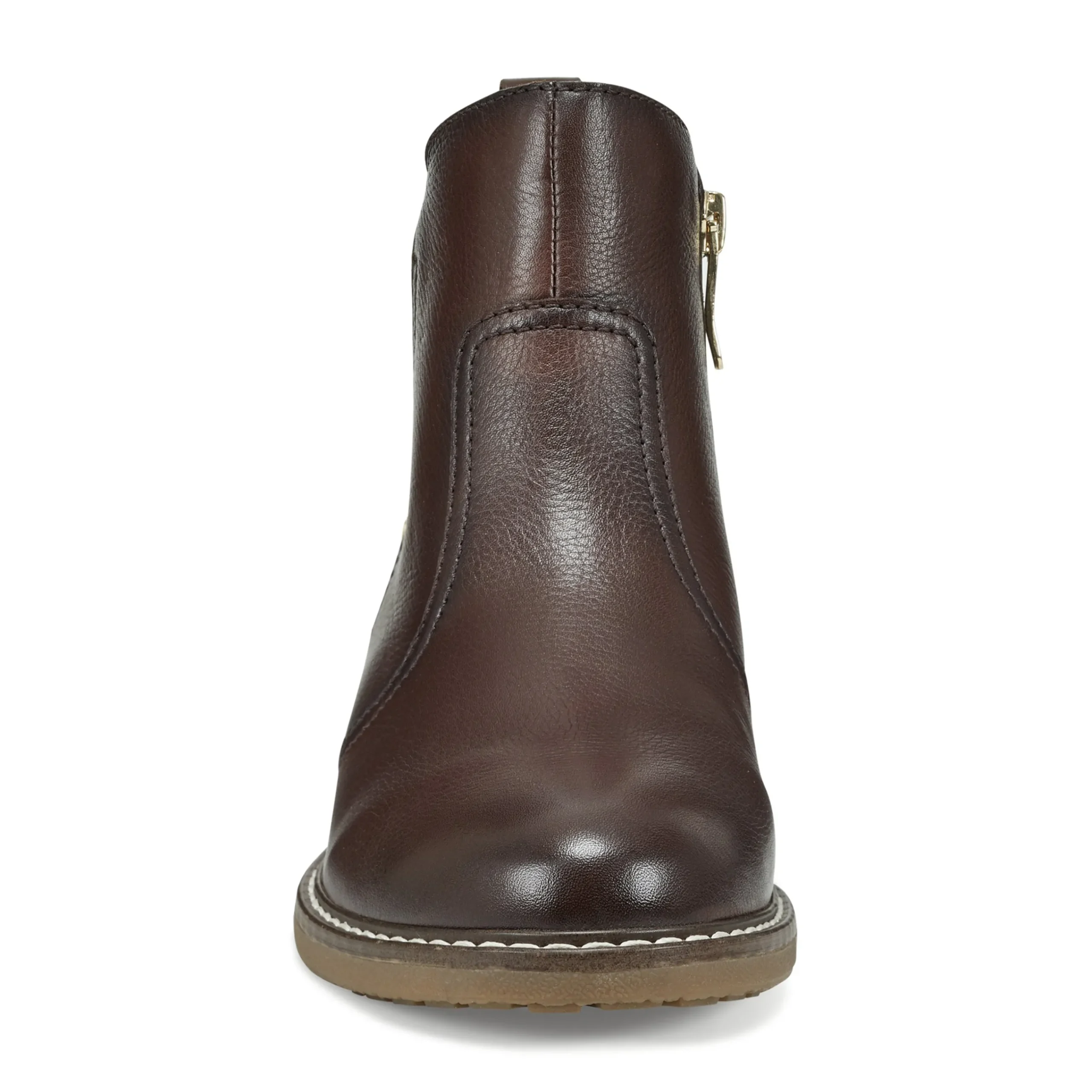 Best Easy Spirit Juna Casual Booties BrownLeather