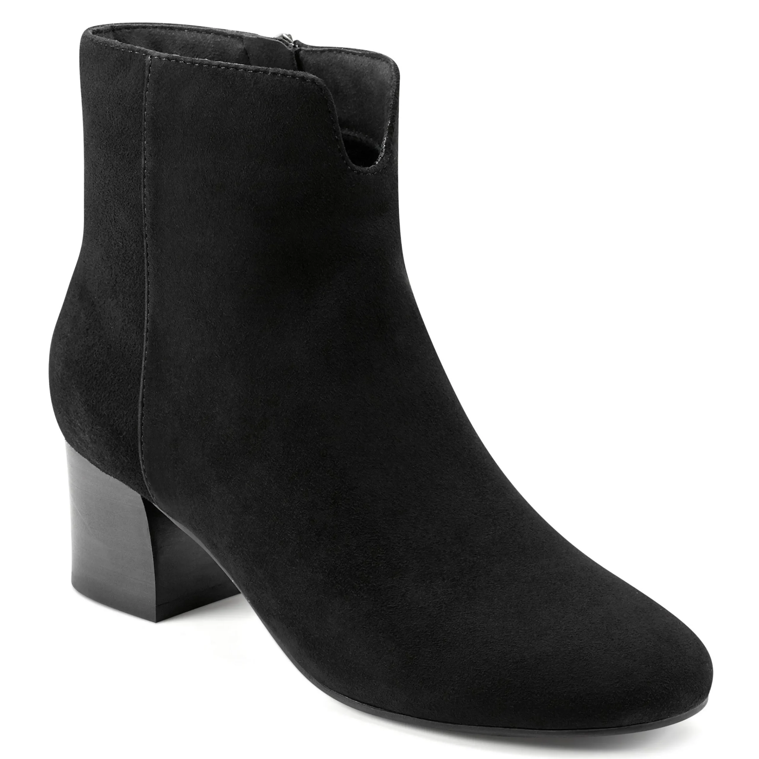 Hot Easy Spirit Karen Booties BlackSuede