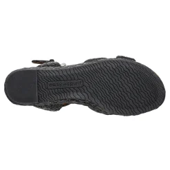 Outlet Easy Spirit Karissa Espadrille Sandals BlackRaffia