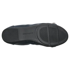 Discount Easy Spirit Kenna Ballet Flats NavyLeather